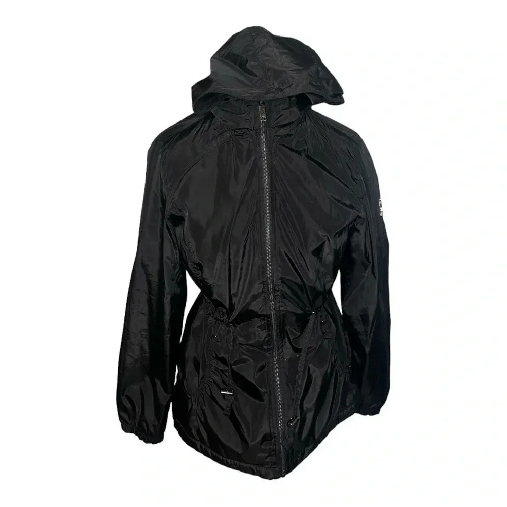 HFX Women’s Black Jacket Faux Fur Lined Preloved - Picture 5 of 9